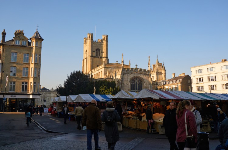 Small Cambridge Market square